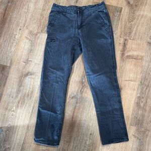 Weatherproof Vintage 30/32 Men’s pants dark grey with side pockets